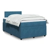 Image de Boxspring met matras fluweel blauw 120x200 cm3290008