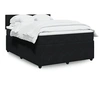 Image de Boxspring met matras fluweel zwart 140x200 cm3290060
