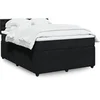 Image de Boxspring met matras fluweel zwart 140x200 cm3290072