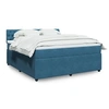 Image de Boxspring met matras fluweel blauw 180x200 cm3290116