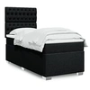 Image de Boxspring met matras stof zwart 80x200 cm3290324