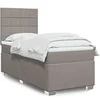 Image de Boxspring met matras stof taupe 90x200 cm3290375