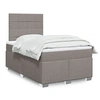 Image de Boxspring met matras stof taupe 120x200 cm3290459