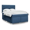 Image de Boxspring met matras stof blauw 140x200 cm3290524