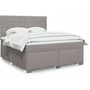 Image de Boxspring met matras stof taupe 180x200 cm3290571
