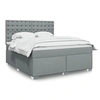 Image de Boxspring met matras stof lichtgrijs 180x200 cm3290581
