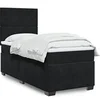 Image de Boxspring met matras fluweel zwart 100x200 cm3290830
