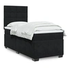 Image de Boxspring met matras fluweel zwart 100x200 cm3290836