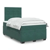 Image de Boxspring met matras fluweel donkergroen 120x200 cm3290885