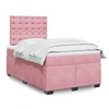 Image de Boxspring met matras fluweel roze 120x200 cm3290899