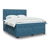 Image de Boxspring met matras fluweel blauw 180x200 cm3290994