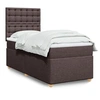 Image de Sommier à lattes de lit avec matelas Marron foncé 90x200 cm 3291180