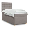 Image de Boxspring met matras stof taupe 100x200 cm3291209