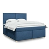 Image de Boxspring met matras stof blauw 180x200 cm3291358