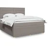 Image de Boxspring met matras stof taupe 180x200 cm3292139