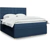 Image de Boxspring met matras stof blauw 180x200 cm3292141