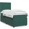 Image de Boxspring met matras fluweel donkergroen 80x200 cm3292187