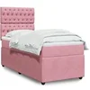 Image de Boxspring met matras fluweel roze 100x200 cm3292273