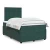 Image de Boxspring met matras fluweel donkergroen 120x190 cm3292289