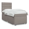 Image de Boxspring met matras stof taupe 80x200 cm3292633