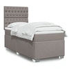 Image de Boxspring met matras stof taupe 90x200 cm3292682