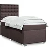 Image de Boxspring met matras stof donkerbruin 90x200 cm3292688