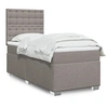 Image de Boxspring met matras stof taupe 90x200 cm3292689