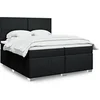 Image de Boxspring met matras stof zwart 200x200 cm3292890