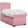 Image de Boxspring met matras fluweel roze 100x200 cm3293139