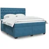 Image de Boxspring met matras fluweel blauw 180x200 cm3293288