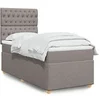 Image de Boxspring met matras stof taupe 100x200 cm3293502