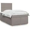 Image de Boxspring met matras stof taupe 120x190 cm3293516