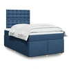 Image de Boxspring met matras stof blauw 120x190 cm3293539