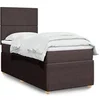 Image de Sommier à lattes de lit avec matelas Marron foncé 80x200 cm 3294179