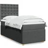 Image de Boxspring met matras stof donkergrijs 80x200 cm3294198