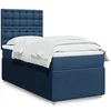 Image de Boxspring met matras stof blauw 80x200 cm3294203