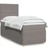 Image de Boxspring met matras stof taupe 100x200 cm3294264