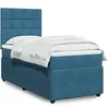 Image de Boxspring met matras fluweel blauw 80x200 cm3294494