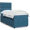 Image de Boxspring met matras fluweel blauw 80x200 cm3294500
