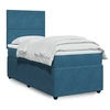 Image de Boxspring met matras fluweel blauw 90x190 cm3294512
