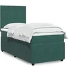 Image de Boxspring met matras fluweel donkergroen 100x200 cm3294559