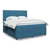 Image de Boxspring met matras fluweel blauw 180x200 cm3294704