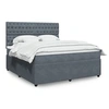 Image de Boxspring met matras fluweel donkergrijs 180x200 cm3294713