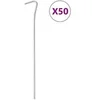 Image de Piquets de tente 50 pcs 23 cm Ø4 mm acier galvanisé