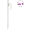 Image de Piquets de tente 24 pcs 20 cm 9 mm acier galvanisé