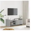 Image de Meuble TV Sonoma gris 100x35x40 cm Bois d ingénierie