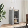 Image de Buffet gris béton 45x35x75 cm Bois d'ingénierie, armoire, armoire latérale, armoire de rangement, armoire, placard, 848384