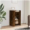Image de Buffet chêne fumé 45x35x75 cm bois d ingénierie