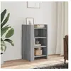 Image de Buffet sonoma gris 45x35x75 cm Bois d ingénierie