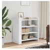 Image de Buffet blanc 73,5x35x75 cm bois d'ingénierie, armoire, armoire latérale, armoire de rangement, armoire, placard, 848388